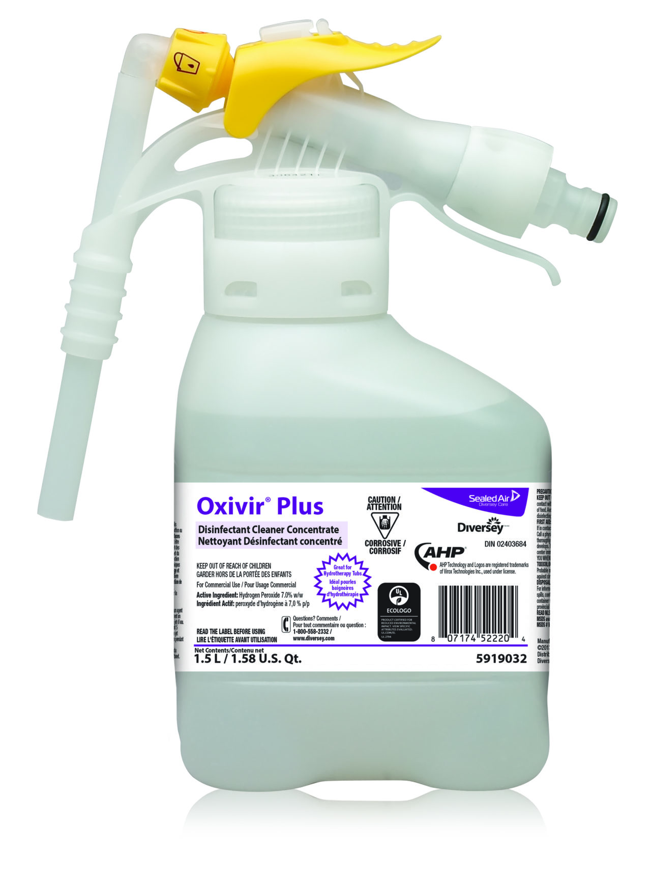 Oxivir Plus – Désinfectant concentré