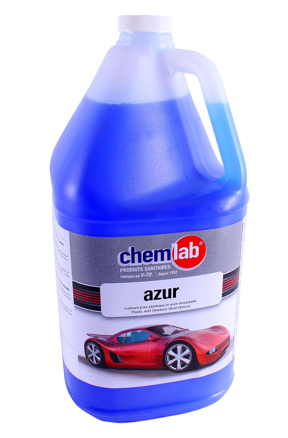 Azur – Lustrant pour plastique et acier inoxydable