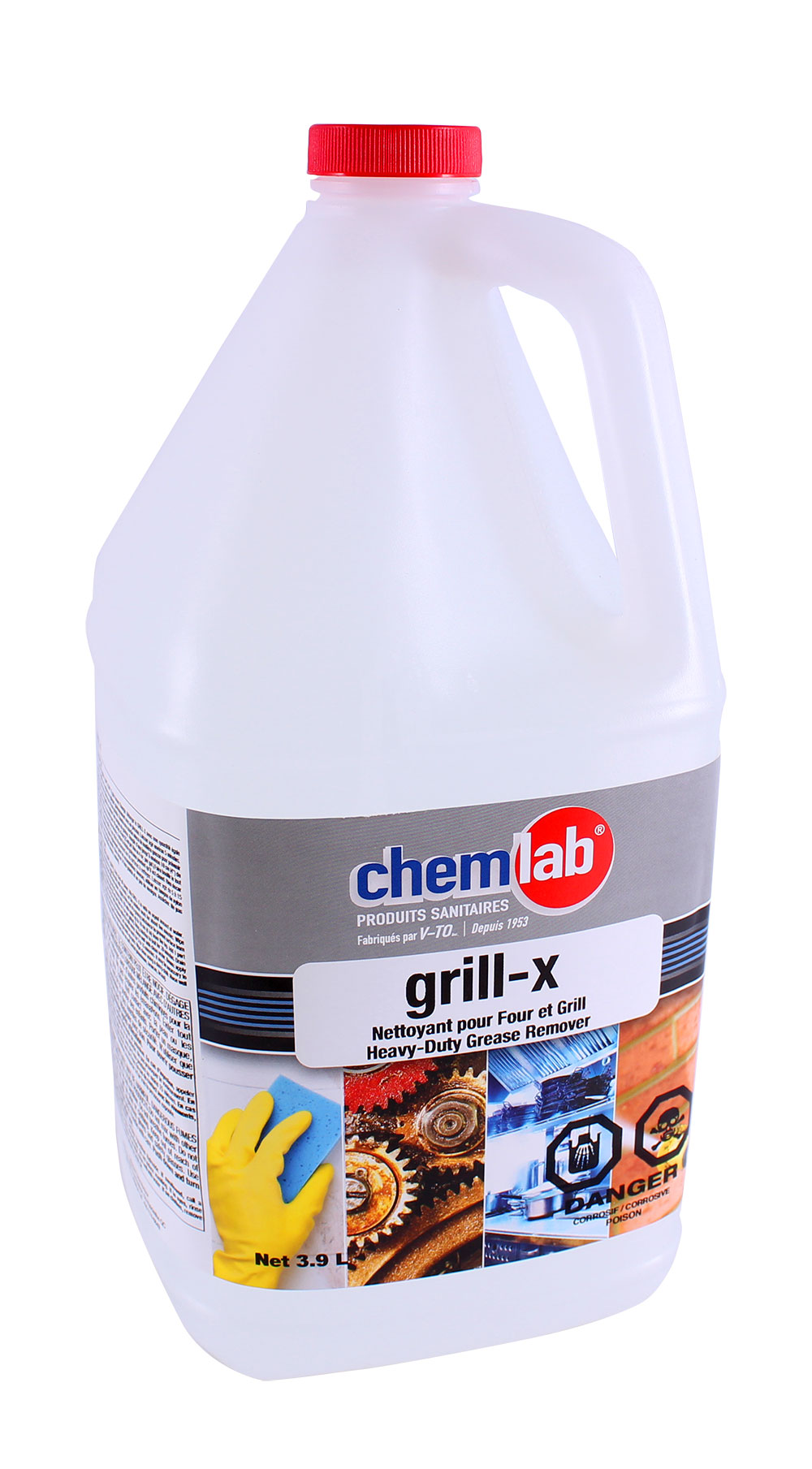 Grill-X – Nettoyant à grilloirs et friteuses