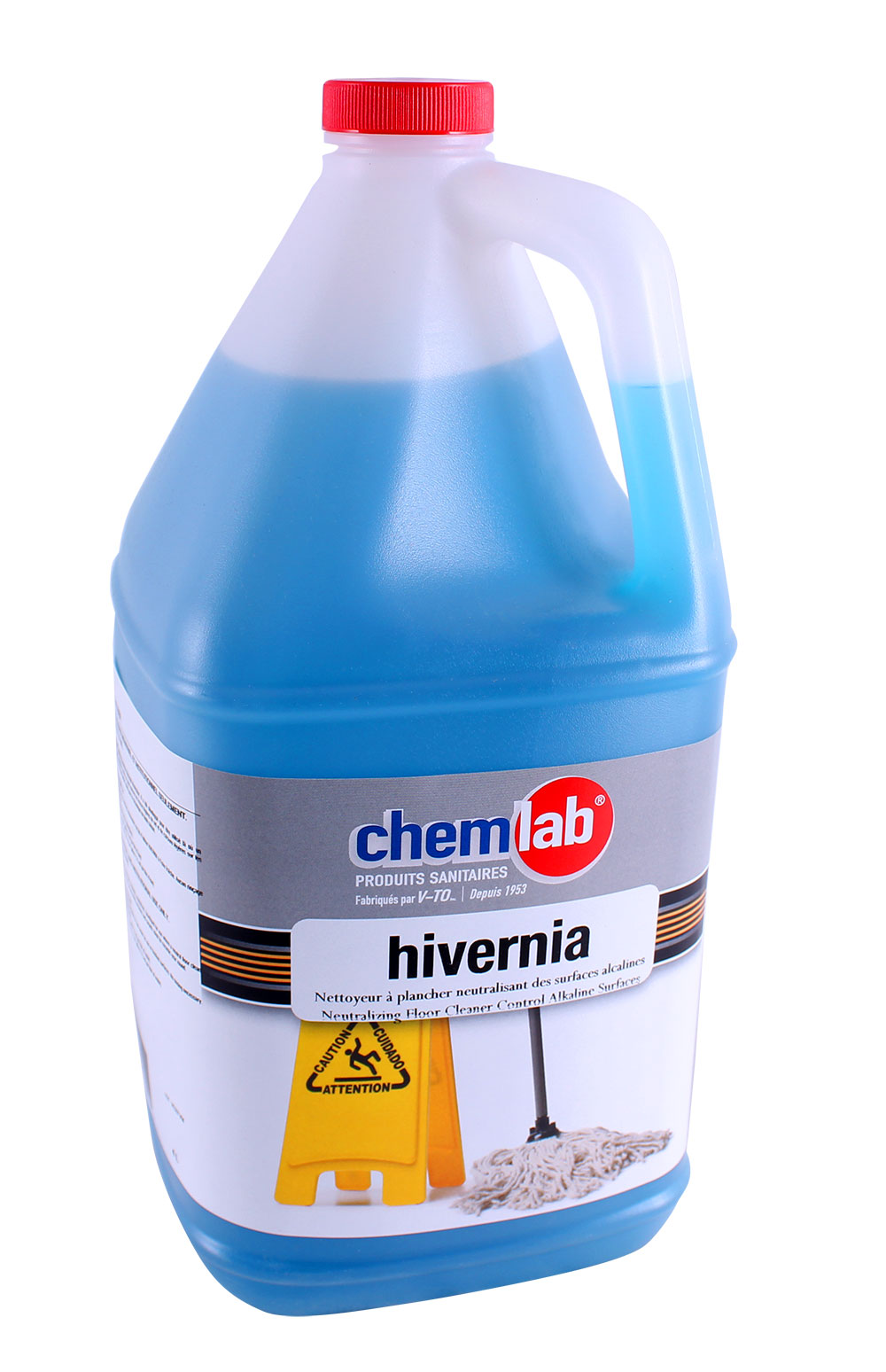 Hivernia – Nettoyant à plancher neutralisant de calcium.