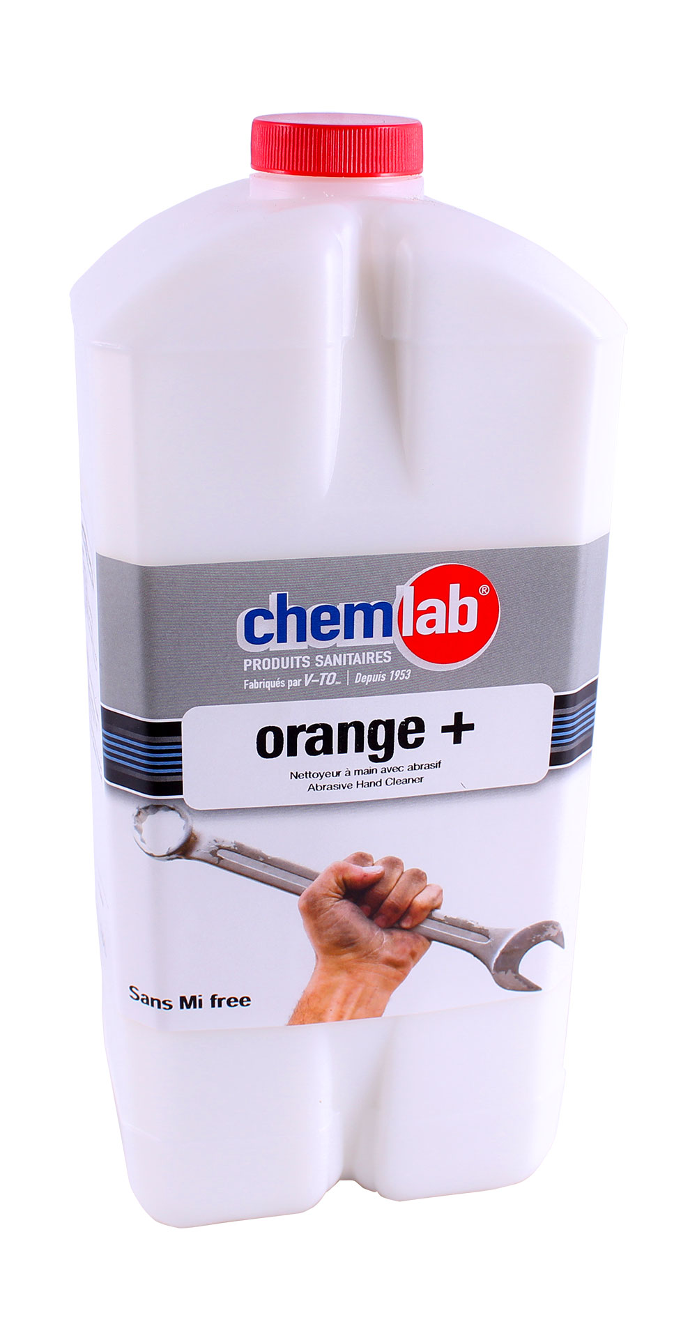 Orange Plus – Nettoyant à mains avec abrasif mixte