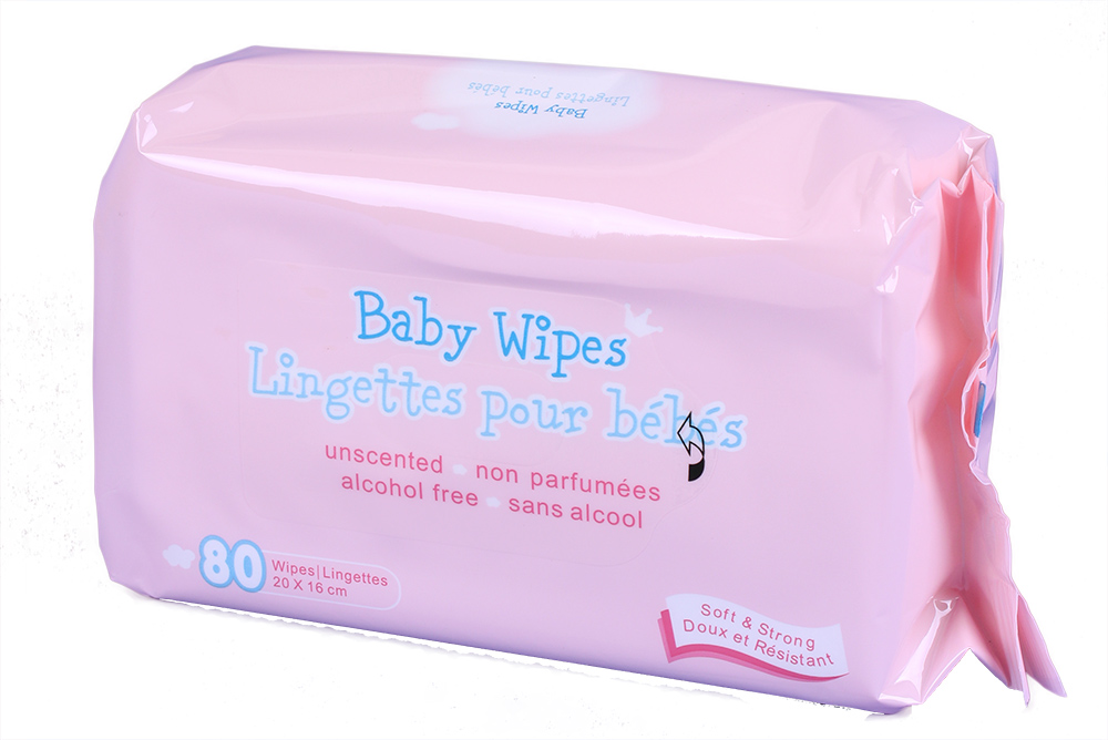 Serviette humide pour bébés (12 x 80 serviettes)