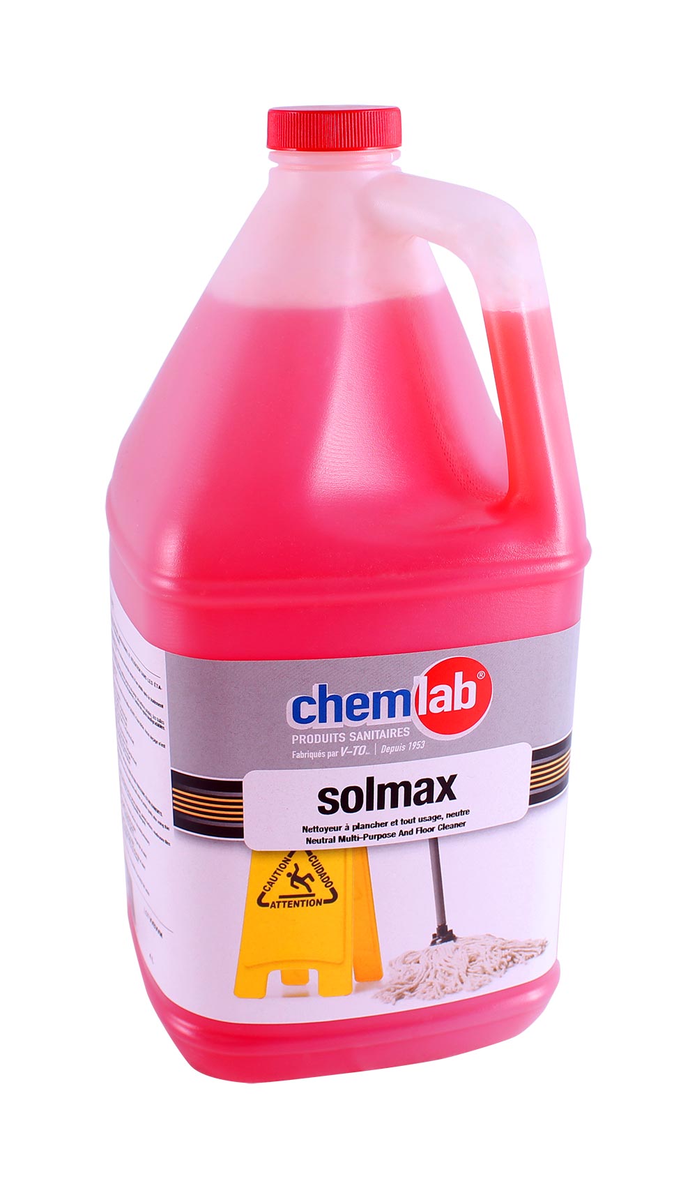 Solmax – Nettoyant à plancher tout usage neutre