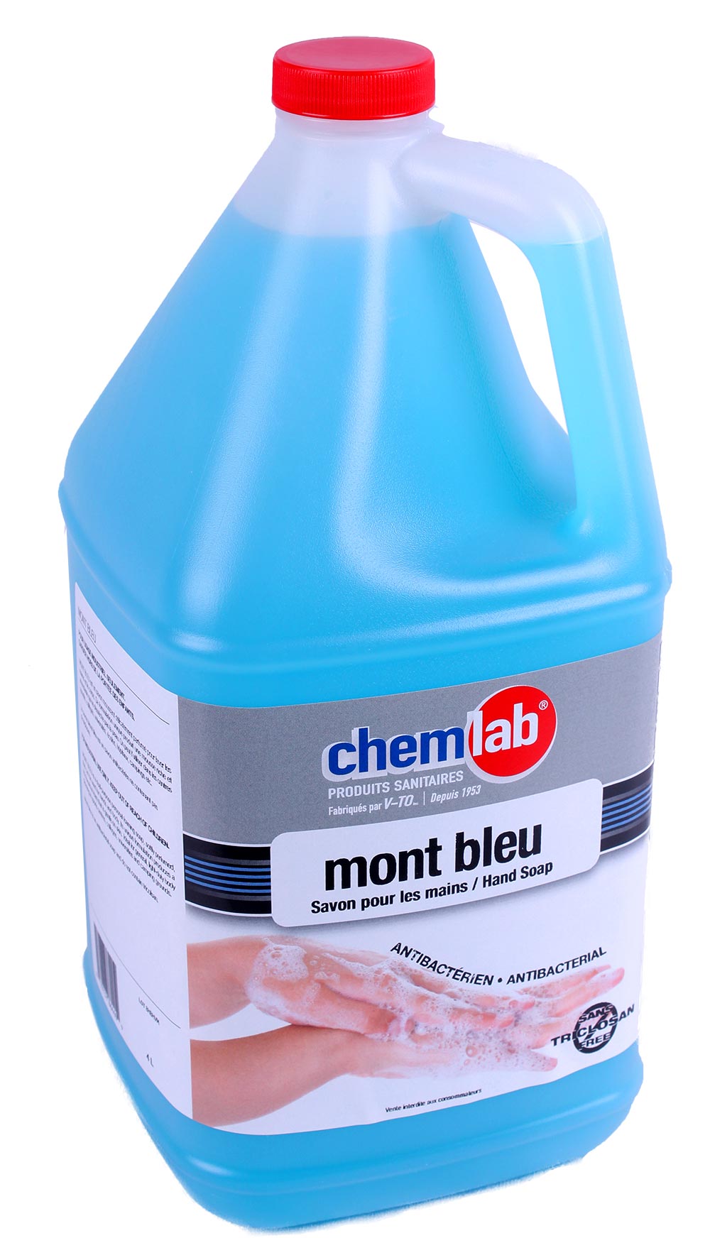 Mont Bleu – Savon à mains en mousse