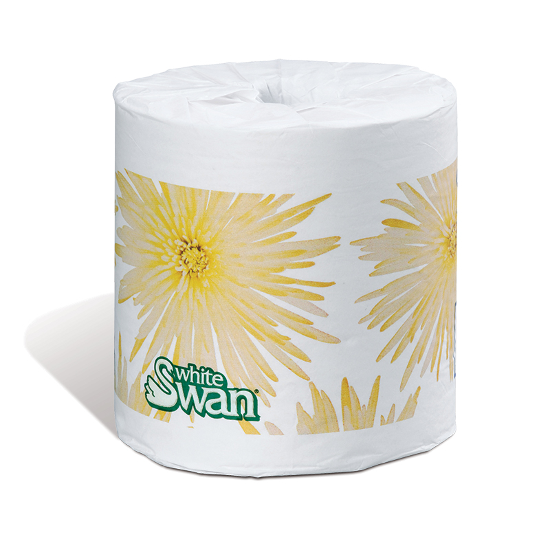 Papier hygiénique à 2 épaisseurs, White Swan (48 x 429 feuilles) – 5144